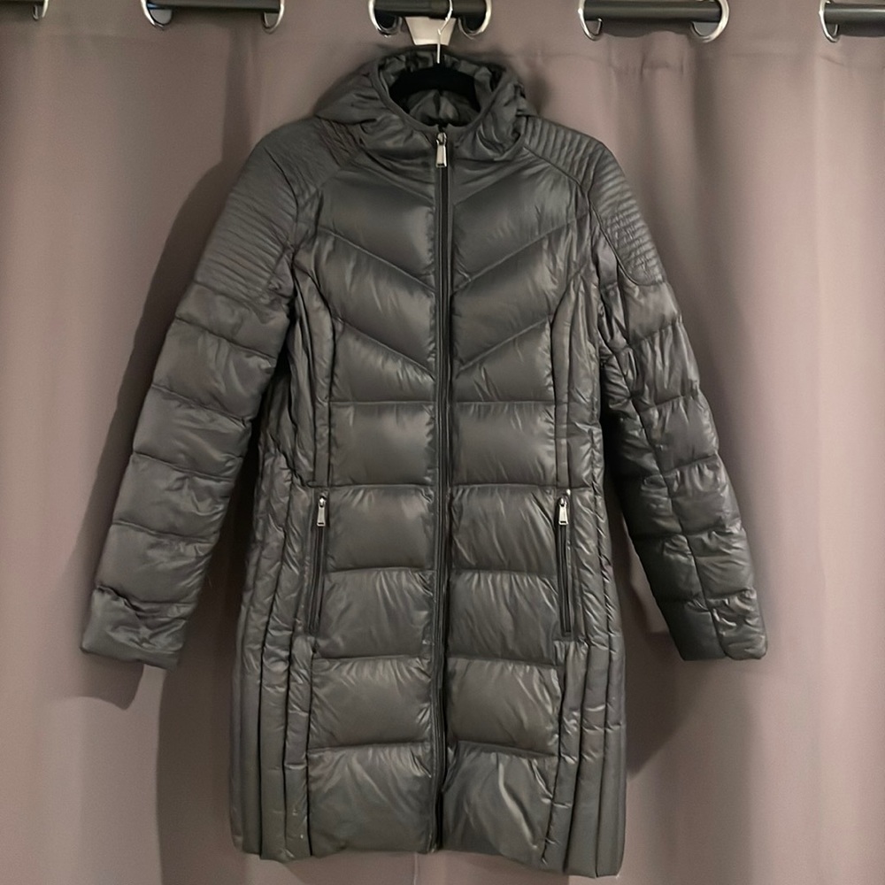BCBG packable down winter jacket